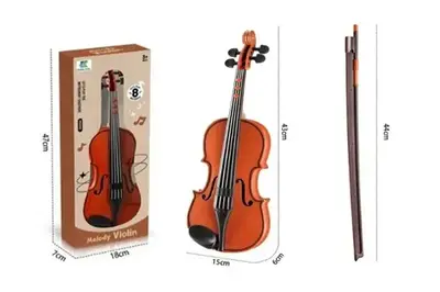 Скрипка QS-05-01 на батарейках, в коробці р.47x18x7 см YG Toys купити