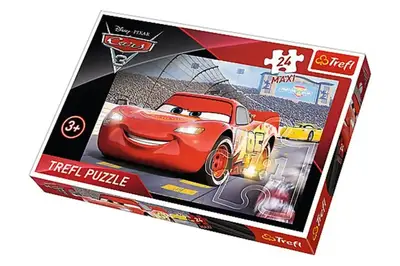 Пазли - 24 елм. MАХІ - 14250 "Чемпіон", Дісней Тачки 3, Trefl купити
