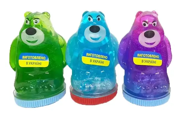 Слайм 80151 "Bear" 105 мл LOVIN купити