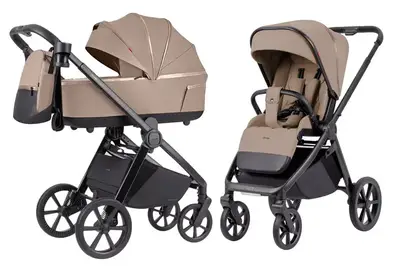 Коляска універсальна CARRELLO Omega CRL-6540/1 Asteroid Beige (2in1) купити