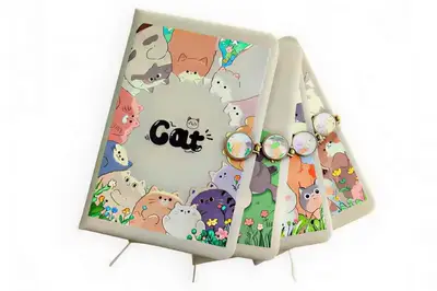 Блокнот на магніті А5, 763920M PU Cat 3 р.14×21см, 80 арк купити