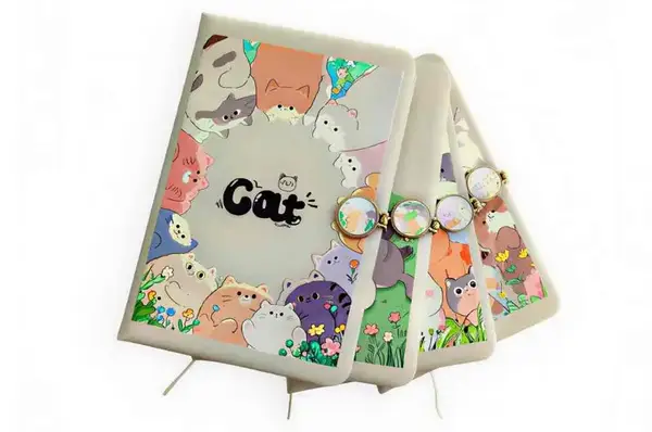 Блокнот на магніті А5, 763920M PU Cat 3 р.14×21см, 80 арк купити недорого в Україні, фото 2