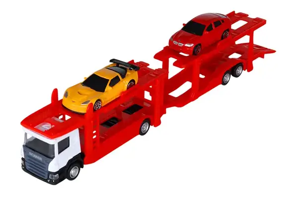 Автовоз 250415U Scania, 2 машини, аксесуари TechnoDrive купити недорого в Україні, фото 3