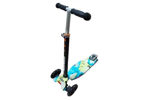 Самокат дитячий 4-х колісний SC22071 світло, колеса PU, висота руля 64x78x83x мм купити