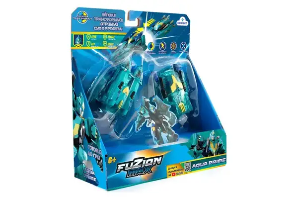 Ігровий набір катерів-трансформерів FUZION MAX - АКВА ПРАЙМ 54004 купити