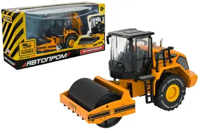 Коток однобарабанний 68376(AP7757)1:50,металевий, батарейка,світло,звук,рухливі деталі,у коробці р.26,5x13,5x8,5см АВТОПРОМ Коток однобарабанний 68376(AP7757)1:50,металевий, батарейка,світло,звук,рухливі деталі,у коробці р.26,5x13,5x8,5см АВТОПРОМ купити