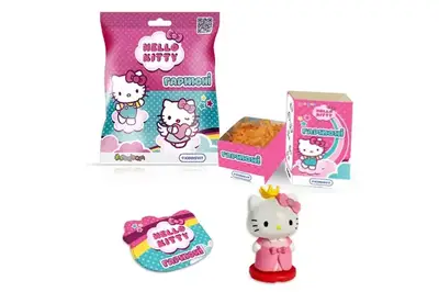 Колекційна фігурка-сюрприз YOU YOU – ГАРНЮНІ HELLO KITTY 39/CN23 (в диспл.) #SBABAM купити