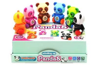 Іграшка заводна 6626 "Панда" в дисплеї 12 шт. р.28x20x8,5 см YG Toys купити