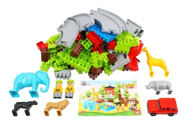 Конструктор блочний 1119 “Wild Land” 160елм. в коробці ТЕХНОК купити недорого в Україні, фото 3