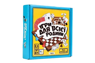 Настільна гра "Ігри для всієї родини" 30688/1 STRATEG купити
