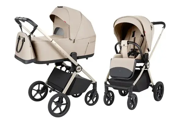 Коляска універсальна Ultra CRL-6556 2в1 Polar Beige CARRELLO купити