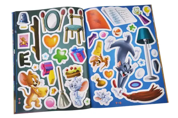 Стікербук SBL0002 "Tom and Jerry: Історії Тома і Джері" IDEYKA купити недорого в Україні, фото 5