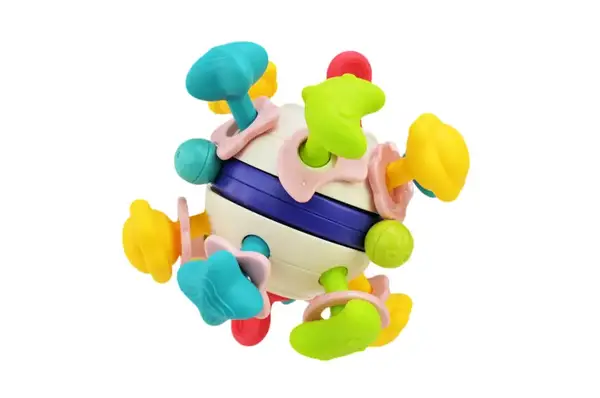 Брязкальце прорізувач PL-724-91 в коробці р.11x11x11 см купити недорого в Україні, фото 2