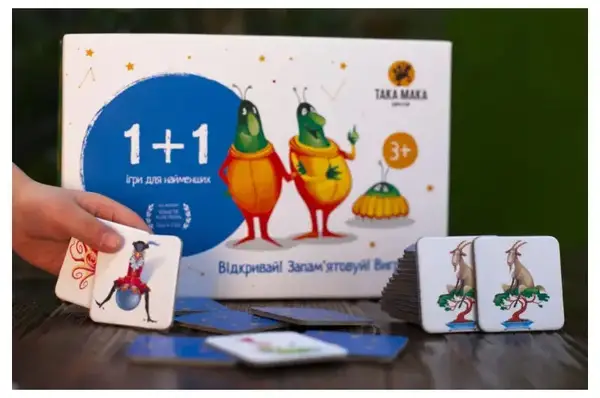 Настільна Гра "1+1" 60001-UA ТАКА МАКА купити недорого в Україні, фото 6