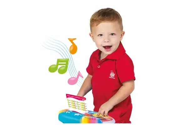 Піаніно KIDDI SMART – КОЛЬОРОВІ НОТКИ 4514T-KS, 12 карток з пісеньками купити недорого в Україні, фото 3