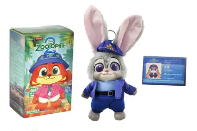 Іграшка-сюрприз м'яка Брелок Зоотрополіс Zootopia 3 СЕЗОН у коробці 20см купити