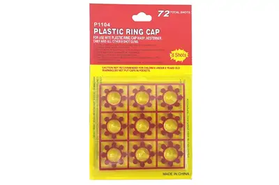 Пістони на блістері (9шт) 72 постріли P1104 (610) р.9,5x16,5x0,5 см купити