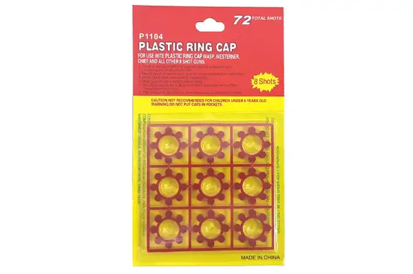 Пістони на блістері (9шт) 72 постріли P1104 (610) р.9,5x16,5x0,5 см купити