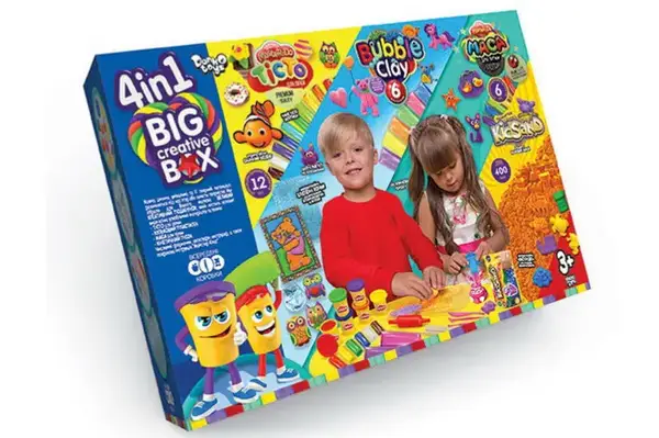Набір для творчості BCRB-01-01U "4в1 BIG CREATIVE BOX" DANKO купити