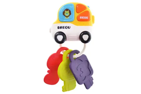 Брязкальце 503-21 з ключками, з музикою, зі світлом, в коробці р.20,7x15x6,3 см YG Toys купити недорого в Україні, фото 2