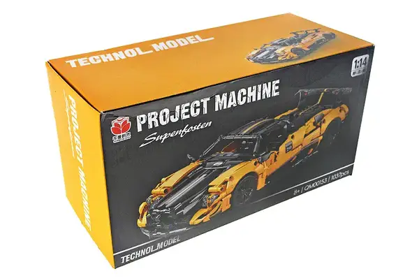 Конструктор QM00153 "Машина" 1037дет в коробці р.30x13x16 см YG Toys купити