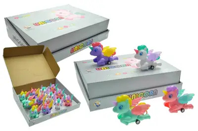 Іграшка заводна 2226-A5 "Єдиноріг" в дисплеї 12 шт. р.36x31x9,6 см YG Toys купити