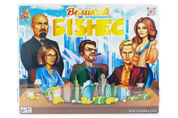 Настільна гра "Великий бізнес" 0677 Boni Toys купити