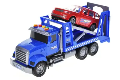 Автовоз інерційний RJ6673-12 озвучений, зі світлом, в коробці р.29,5x11x17,5 см YG Toys купити