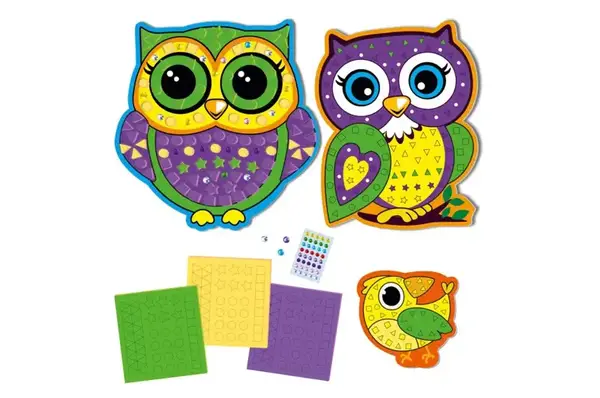Набір для творчості "М'яка мозаїка. Містичні сови" VT4511-22 VladiToys купити недорого в Україні, фото 2