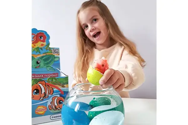 Зростаюча іграшка в яйці «Tropical Eggs» - МЕШКАНЦІ ТРОПІЧНИХ МОРІВ 77/CN-2020 (в асорт., в диспл.) #Sbabam купити недорого в Україні, фото 3