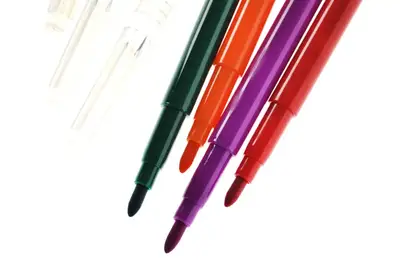 Фломастери 12 кольорів (в блоці 12шт) 886-1 (Н) р.14*15*15,5см купити