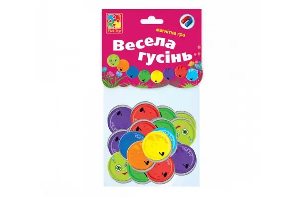 Магнітна гра "Весела гусінь" VT5900-04 VladiToys купити