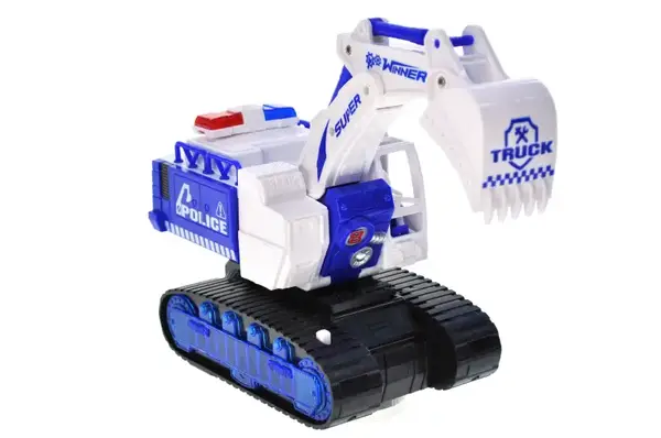 Екскаватор музичний 9805 на батарейках, в коробці YG Toys купити недорого в Україні, фото 3