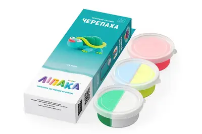 Набір пластиліну, що самостійно твердіє, ЛІПАКА - ЕКЗОТИЧНІ ТВАРИНИ: ЧЕРЕПАХА 30126-UA01 купити