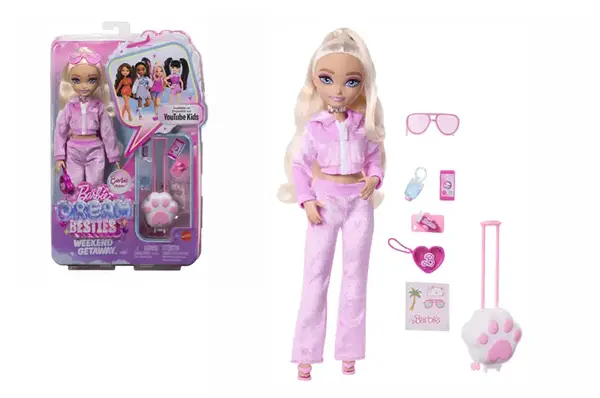 Лялька Barbie Малібу “Dream Besties” серії “Вікенд-подорож” купити