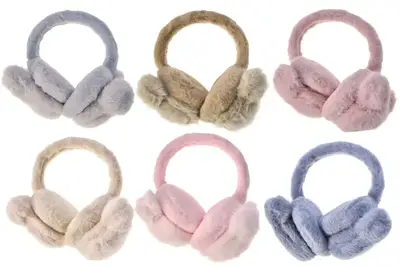 Хутряні навушники О-2, Міккі Маус 6 кольорів купити