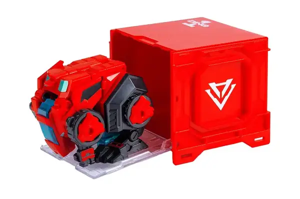 Динозавр-трансформер EU580840-1 Червоний Раптор-бот DINOSTER купити недорого в Україні, фото 5