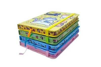 Блокнот на гумці 763692ML, А5 13.6×20.8 cm, 80 арк.,тверда обкладинка Cute Cat купити