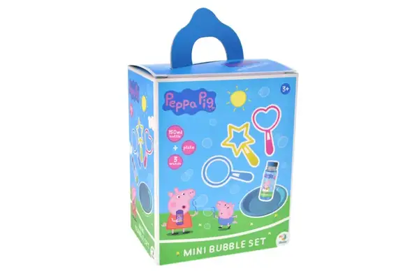 Бульбашки мильні, міні набір "Свинка Пепа" Об’єм 150 мл DoDo купити недорого в Україні, фото 4