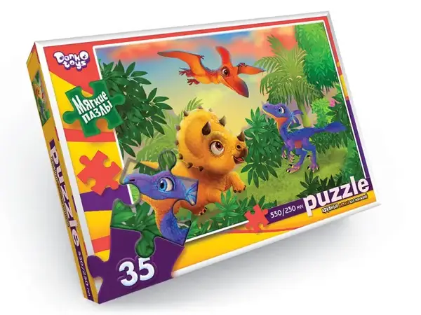 Пазли фомові - 35 елм. - S35-10-01,02,03,04...16 серія 10 DANKO купити недорого в Україні, фото 10