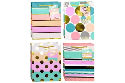 Подарунковий паперовий пакет 6553L р.31x42x12см купити