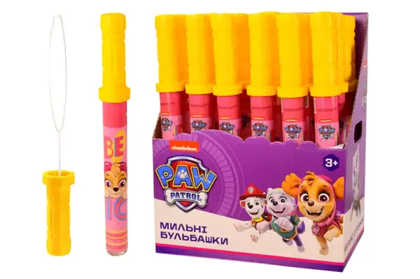 Бульбашки мильні меч "Щенячий патруль" 24шт в коробці S-1640 Dreams купити недорого в Україні, фото 2