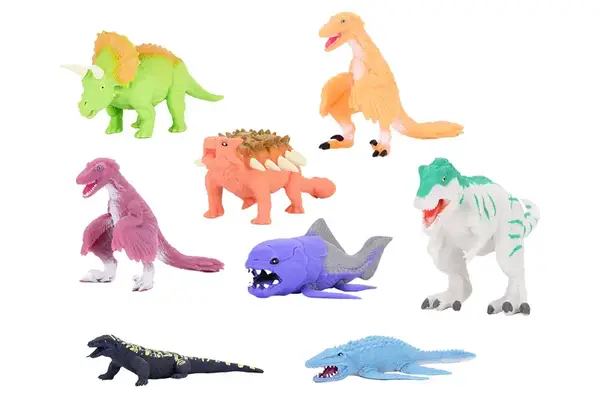 Стретч-іграшка у вигляді тварини 23/CN25– ЕРА ДИНОЗАВРІВ (в диспл.) #SBABAM купити недорого в Україні, фото 2