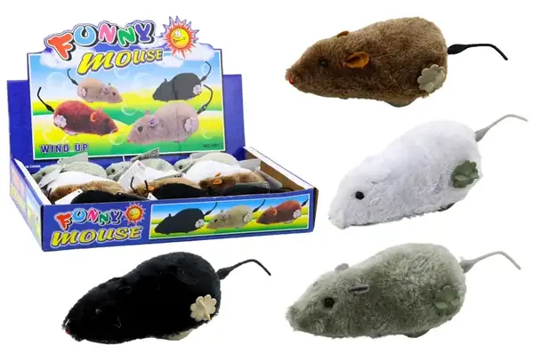 Іграшка заводна 601 "Мишка" в дисплеї 12 шт. р.40x27x6,5 см YG Toys купити