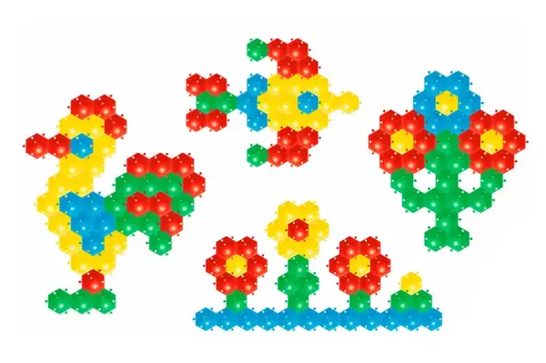Мозаїка 3619 "Бджілка" 52 дет. 60 мм ТЕХНОК купити недорого в Україні, фото 3