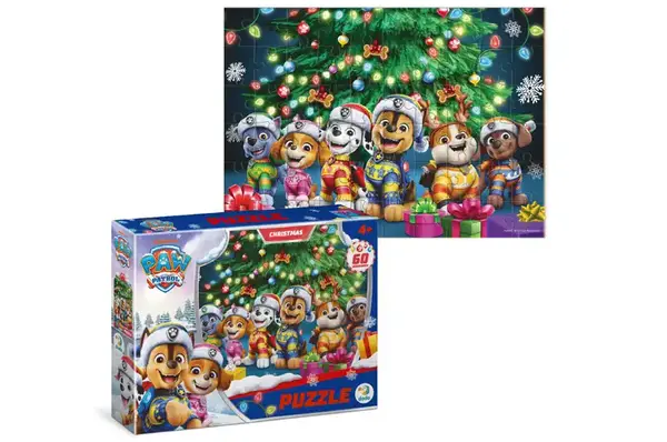 Пазли - 60 елм. - 200697 "Щенячий патруль. Готові до святкового дійства" DoDo купити