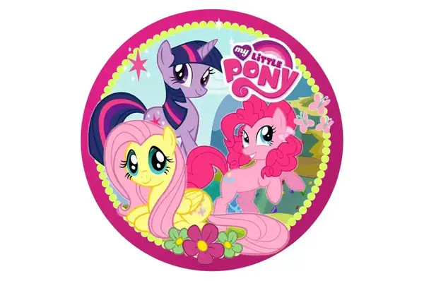 Паперові тарілки 'Маленькі поні' 10шт. (18 см.) купити