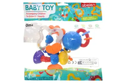 Набір брязкалець 530E в кульку 4 шт. р.27x28 см YG Toys купити