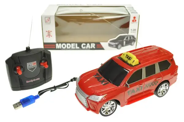 Машина "TAXI" на радіокеруванні, акумулятор, в коробці ZJ23166A-1 купити