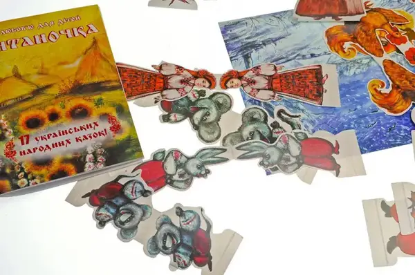 Розвиваюча гра "Ляльковий театр" 17 укр. казок 322 STRATEG купити недорого в Україні, фото 3